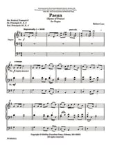 Paean Organ sheet music cover